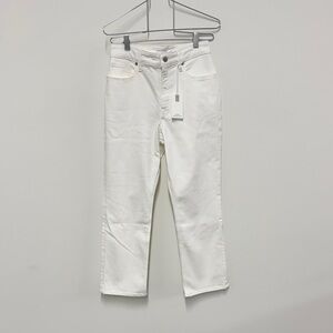 Good American Off-White Denim Jeans